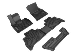 BMW X5 Floor Mat Set - Front + Rear - 3D MAXpider - MAXTRAC - Black - `19-`24